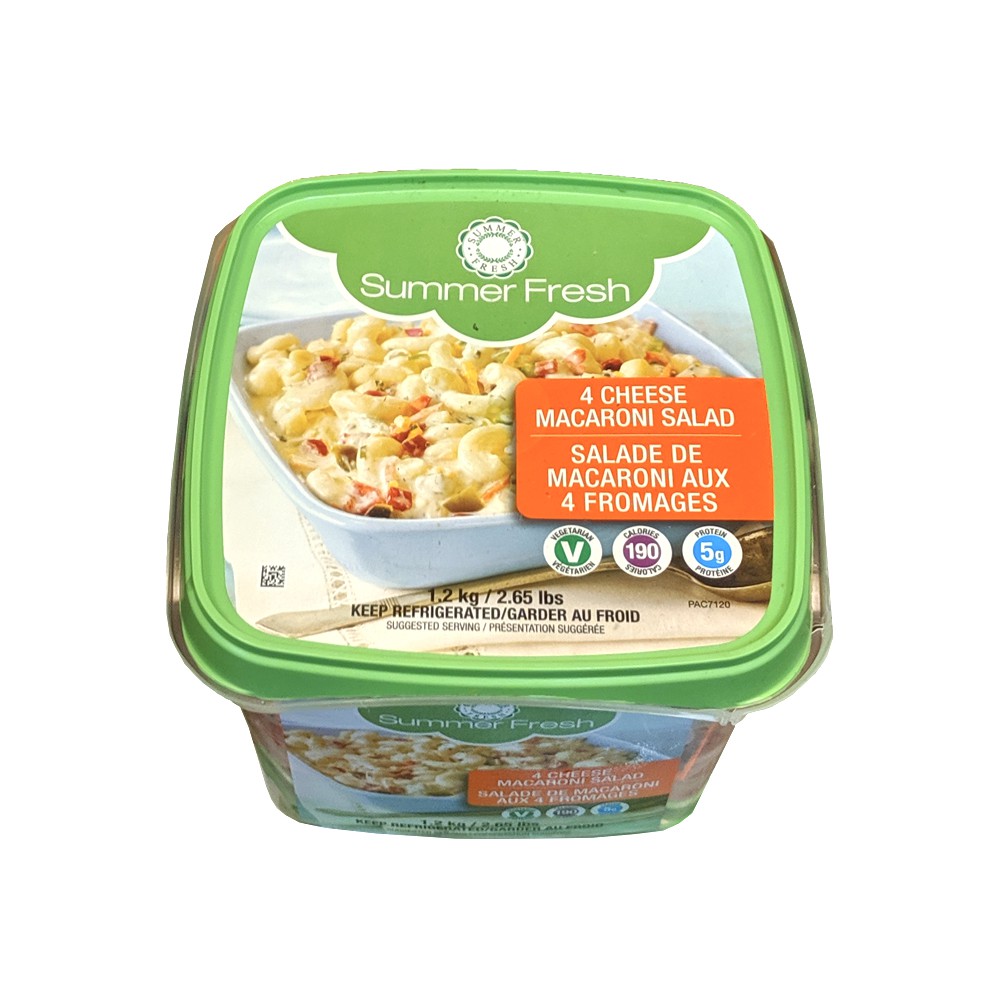 Summer Fresh 4 Cheese Macaroni Salad 1.2kg