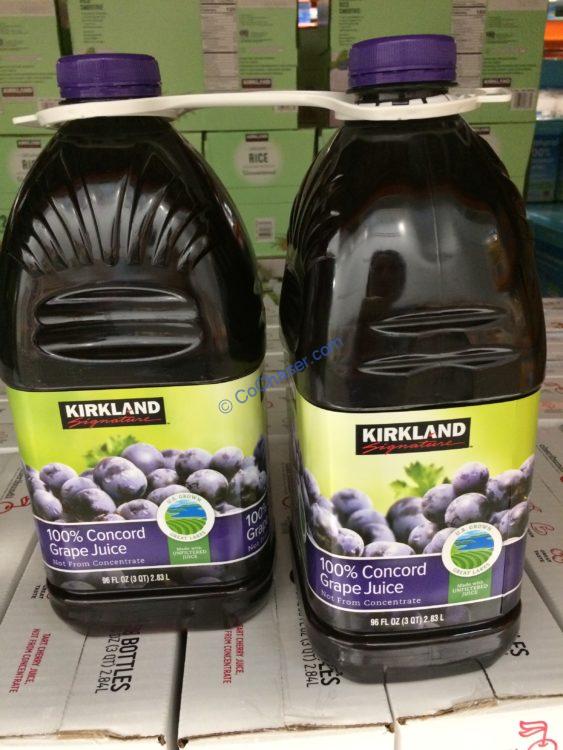 Kirkland/ Newmans Own Concord Grape Juice 2 X 2.84l