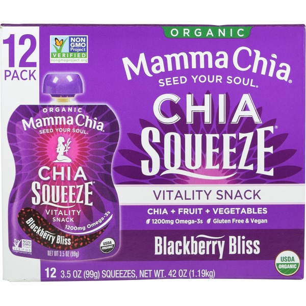 Mamma Chia Blackberry Bliss 12x99g
