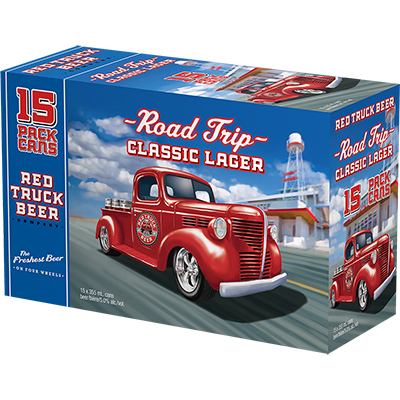 RED TRUCK - CLASSIC LAGER CAN