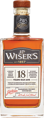J.P. WISER'S 18 YEAR OLD