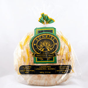 Sunrise Pita Company Pita Bread 4 X 6pack