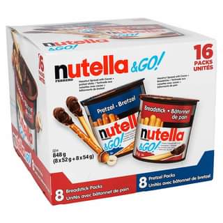 Nutella & Go SPREAD & BREADSTICKS 16x52g