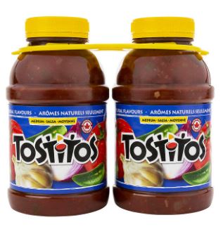 Tostitos Medium Salsa 2 X 1.2l