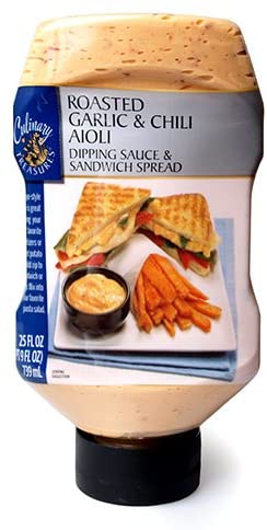 Culinary Treasures Roasted Garlic & Chili Aioli Sauce 2x750 Ml