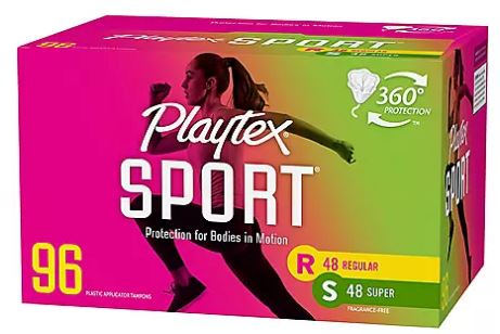 Playtex Sport Tampons Reg Super Of 96