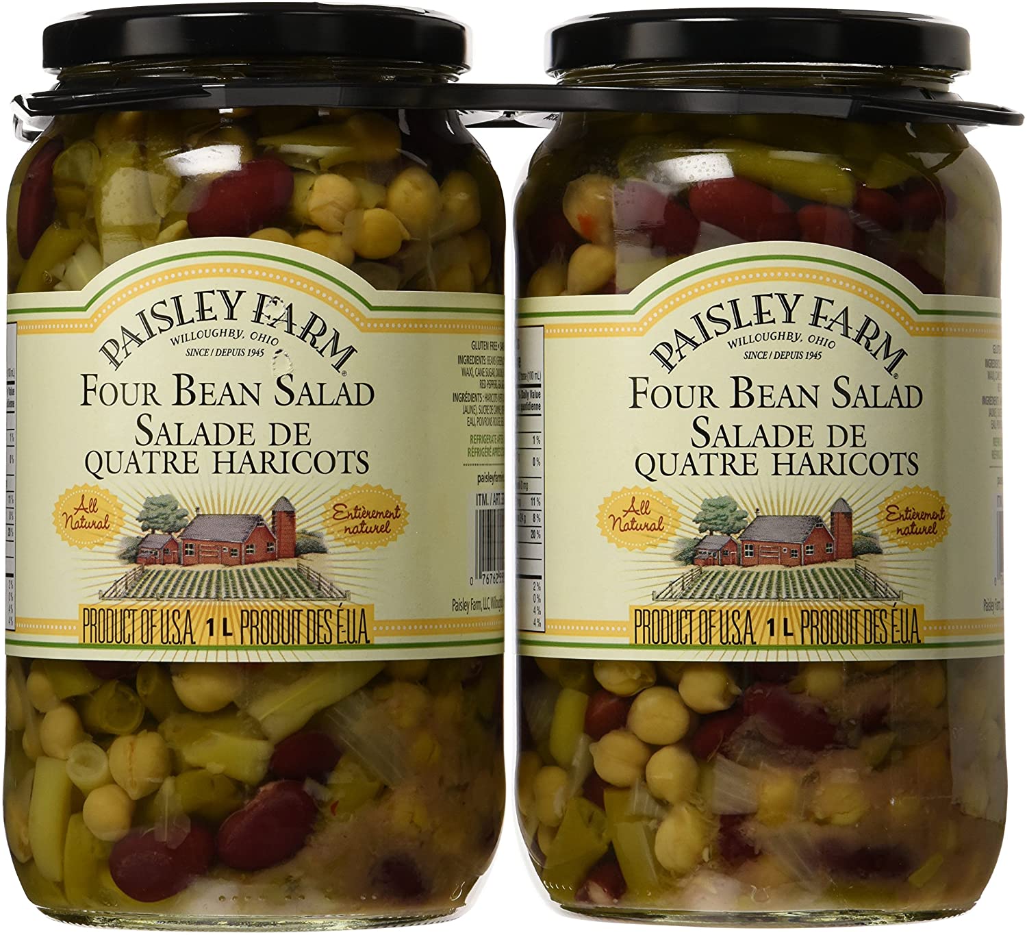Paisley Farms - Four Bean Salad 2x1l