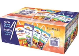 Sunrype Fruit Favorites 40x200ml