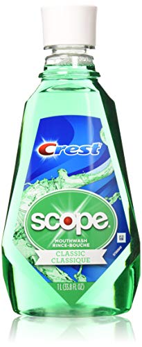 Scope With Crest Mouthwash 3x1L