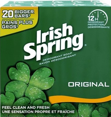 Irish Spring - Deodorant Soap 20x113g