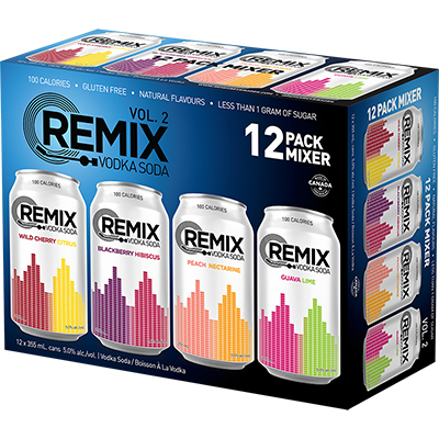 REMIX - 12 CAN VODKA SODA VOL 2