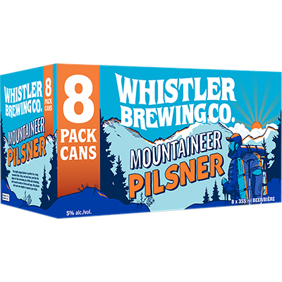 WHISTLER - MOUNTAINEER PILSNER CAN