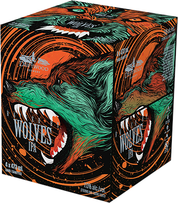 DRIFTWOOD BREWERY - RAISED BY WOLVES IPA TALL CAN 4-PACK