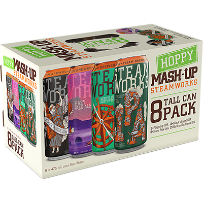 Steamworks - Mash-up Hoppy 8 Tall Can Pack