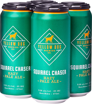 Yellow Dog Brewing - Squirrel Chaser Hazy Pale Ale Can