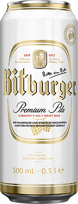 Bitburger Premium Tall Can