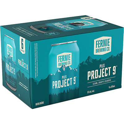 Fernie - Project 9 Pilsner Can