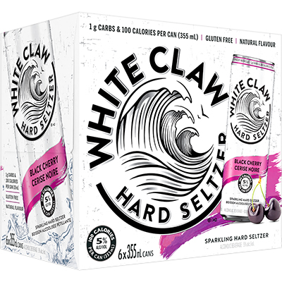 White Claw - Black Cherry Can