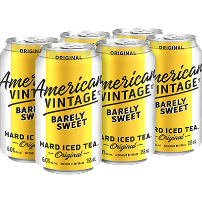 American Vintage - Iced Tea Barely Sweet Original Can