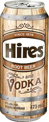Hires - Root Beer And Vodka Tall Can