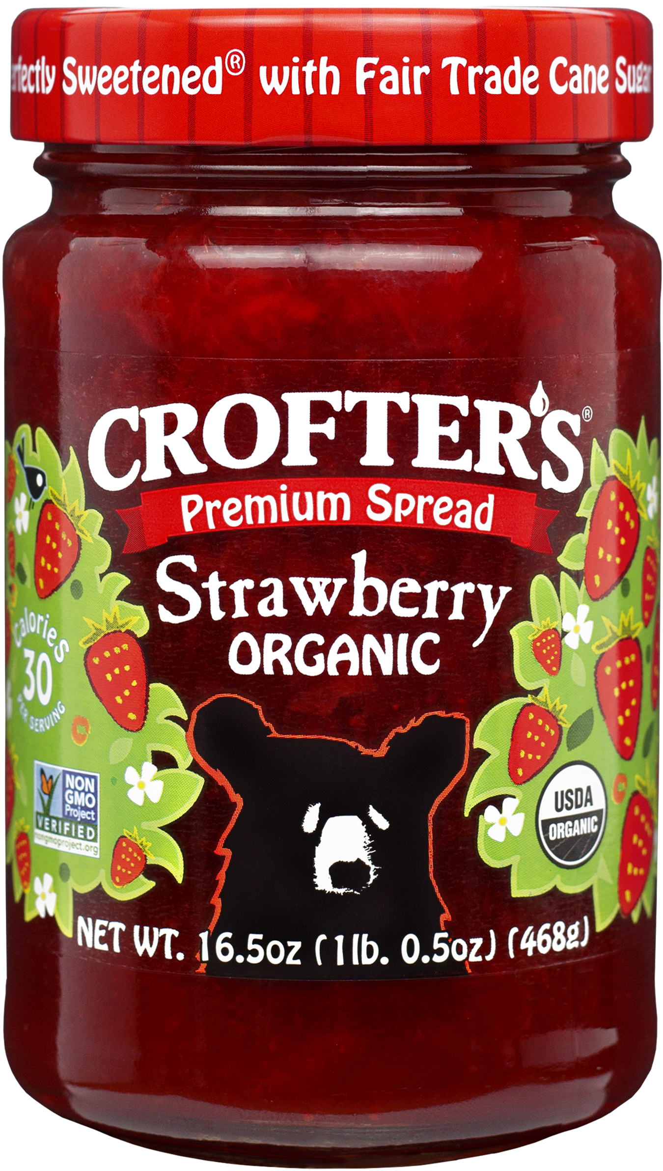 CROFTER'S ORGANIC STRAWBERRY 660ml