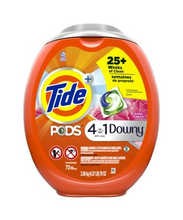 TIDE PODS WITH DOWNY SINGLE DOSE LAUNDRY 104 PACS