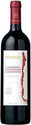 CAB SAUV CARMENERE - BARON PHILIPPE DE ROTHSCHILD MAPA