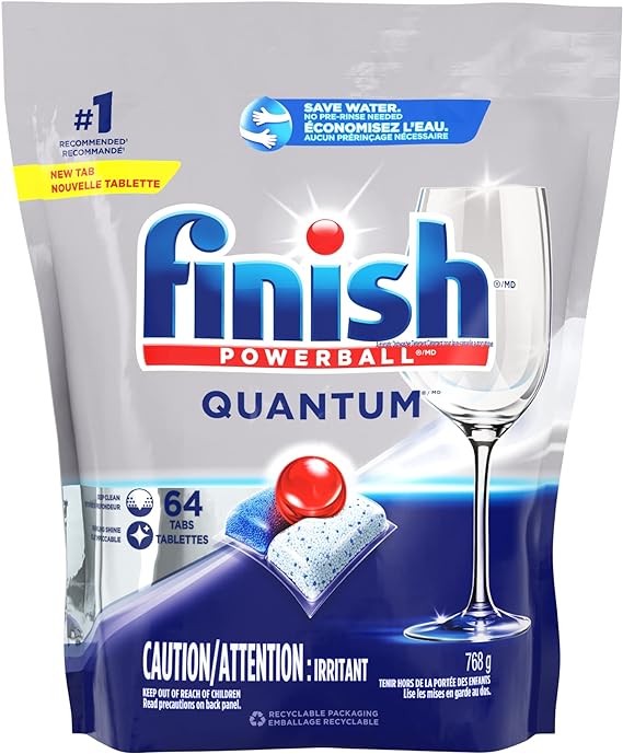 FINISH QUANTUM PLUS DISHWASHER DETERGENT 96TABS