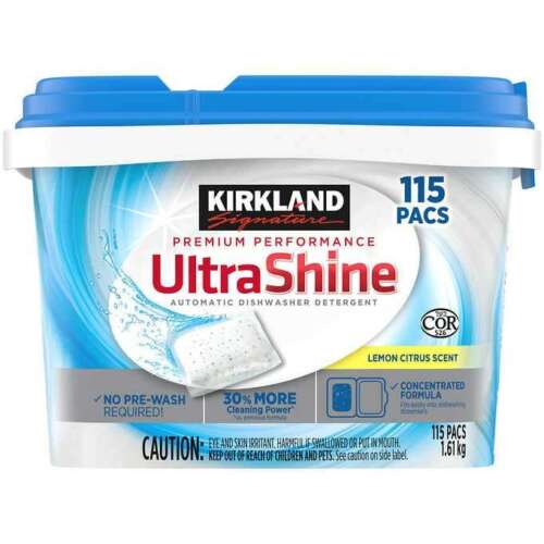 KIRKLAND SIGNATURE DISHWASHER PAC 115 COUNT