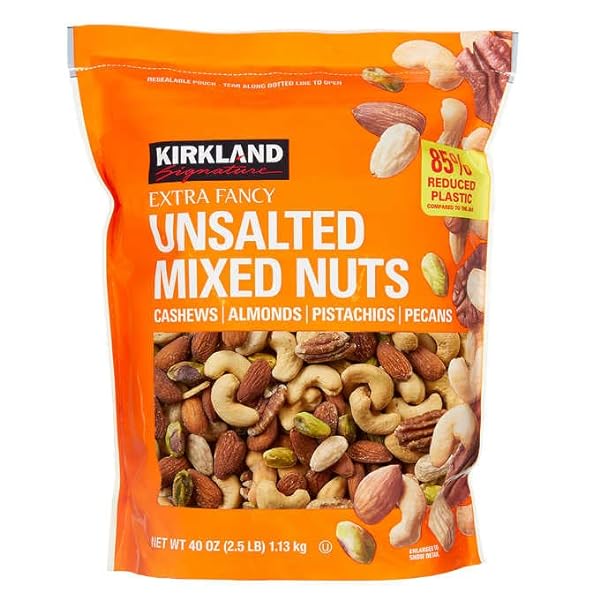 Kirkland Signature Unsalted Mixed Nuts 1.13kg