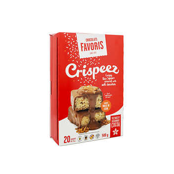 CHOCOLATS FAVORIS CRISPEEZ 20x25g