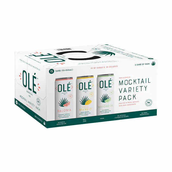 OLE MOCKTAIL VARIETY PACK 15x355ml