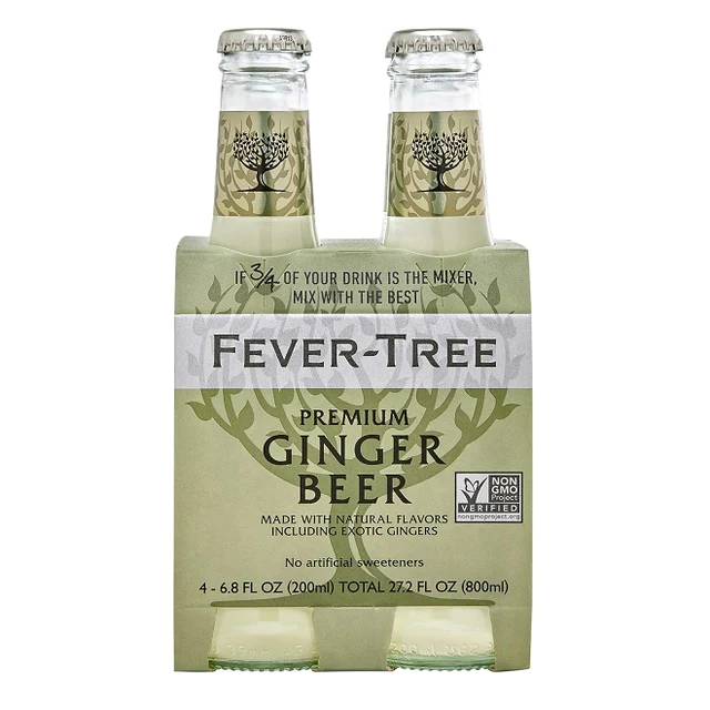 FEVER TREE GINGER BEER 24x250ml