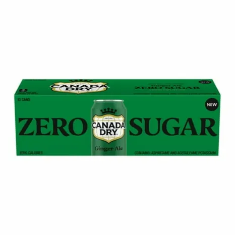 CANADA DRY GINGER ALE ZERO 32x355ml