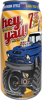 HEY Y'ALL - 7 PERCENT TALL CAN
