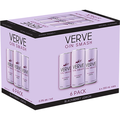 VERVE - GIN SMASH BLACKBERRY LEMON CAN