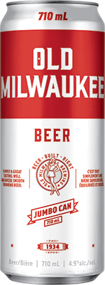 STROH - OLD MILWAUKEE JUMBO CAN