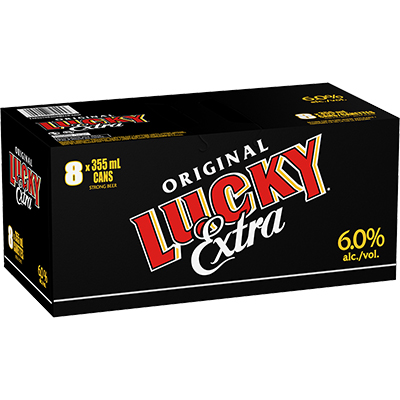 LABATT - LUCKY EXTRA CAN