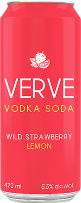 VERVE - WILD STRAWBERRY LEMON VODKA SODA TALL CAN