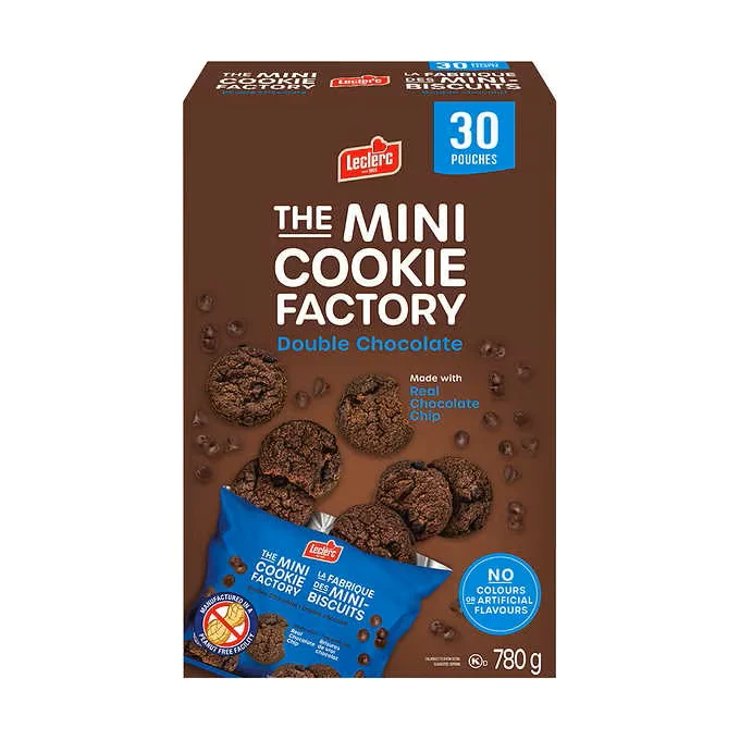 LECLERC DOUBLE CHOCOLATE 30x26g