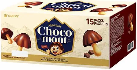 ORION CHOCO MONT MINI CHOCOLATE BISCUIT 15x36g