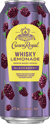 CROWN ROYAL - BLACKBERRY WHISKEY LEMONADE CAN