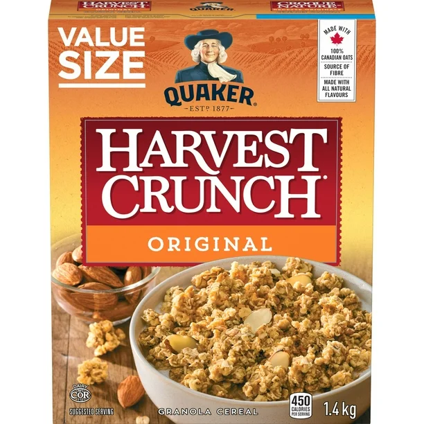 QUAKER HARVEST CRUNCH 1.8KG