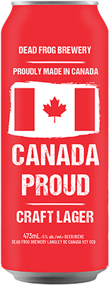 DEAD FROG - CANADA PROUD CRAFT LAGER TALL CAN