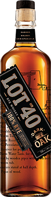 LOT 40 - DARK OAK CANADIAN WHISKY
