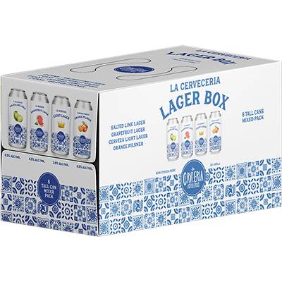 LA CERVECERIA - LAGER MIX PACK 2025 TALL CAN