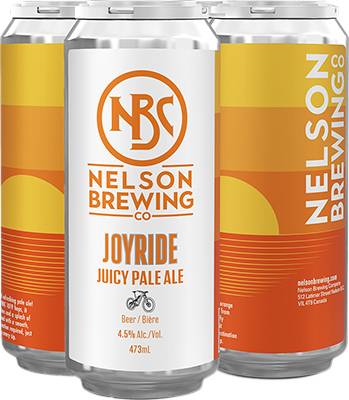 NELSON BREWING COMPANY - JOYRIDE JUICY PALE ALE TALL CAN