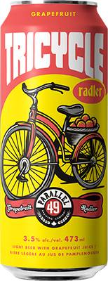 PARALLEL 49 - TRICYCLE GRAPEFRUIT RADLER TALL CAN
