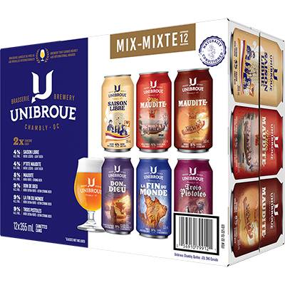 UNIBROUE - COLLECTIONS CAN