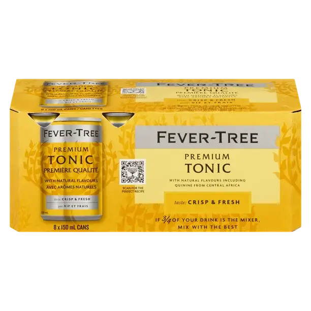 FEVER TREE TONIC WATER 24x250ml